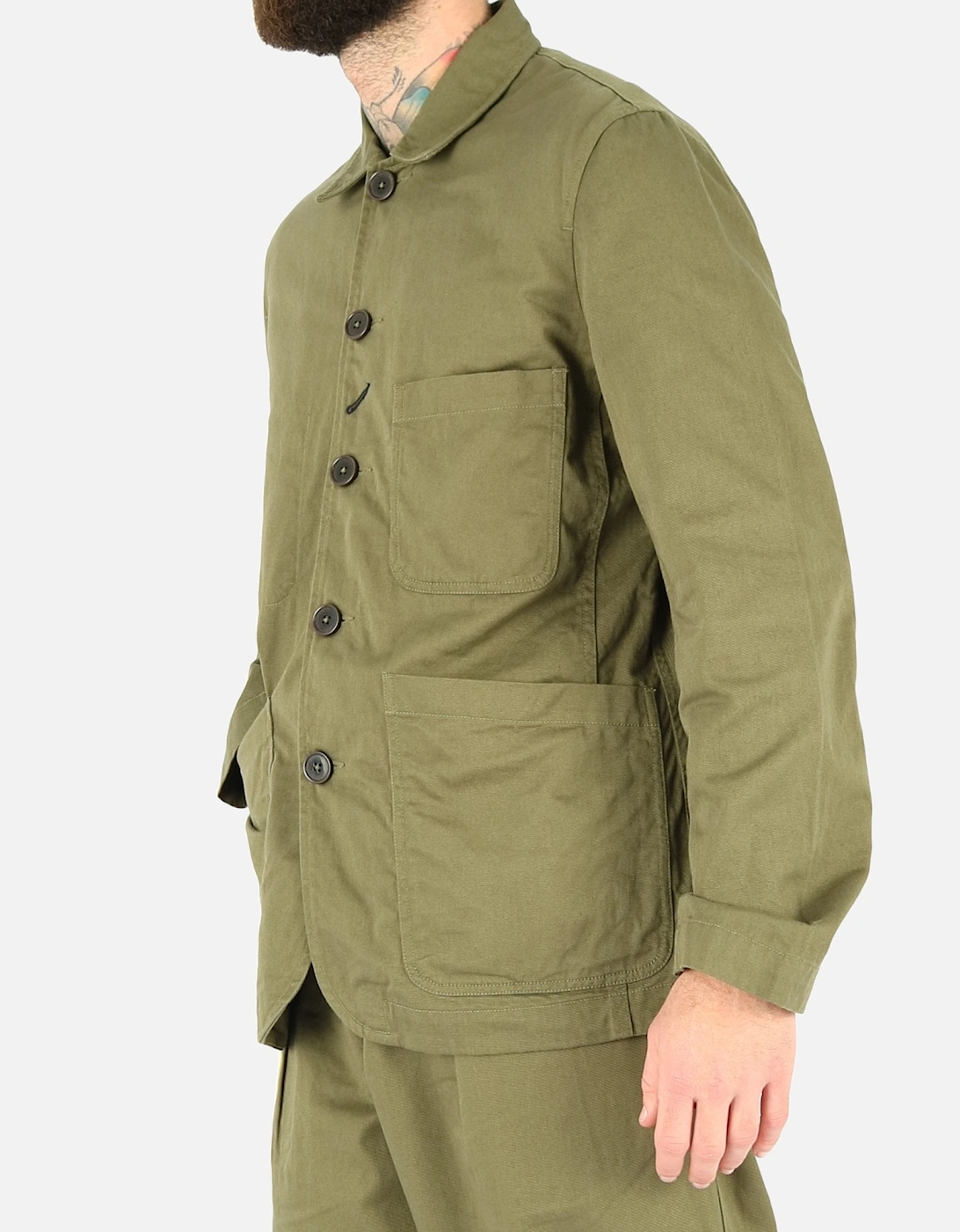 Bakers Twill Olive Green Jacket