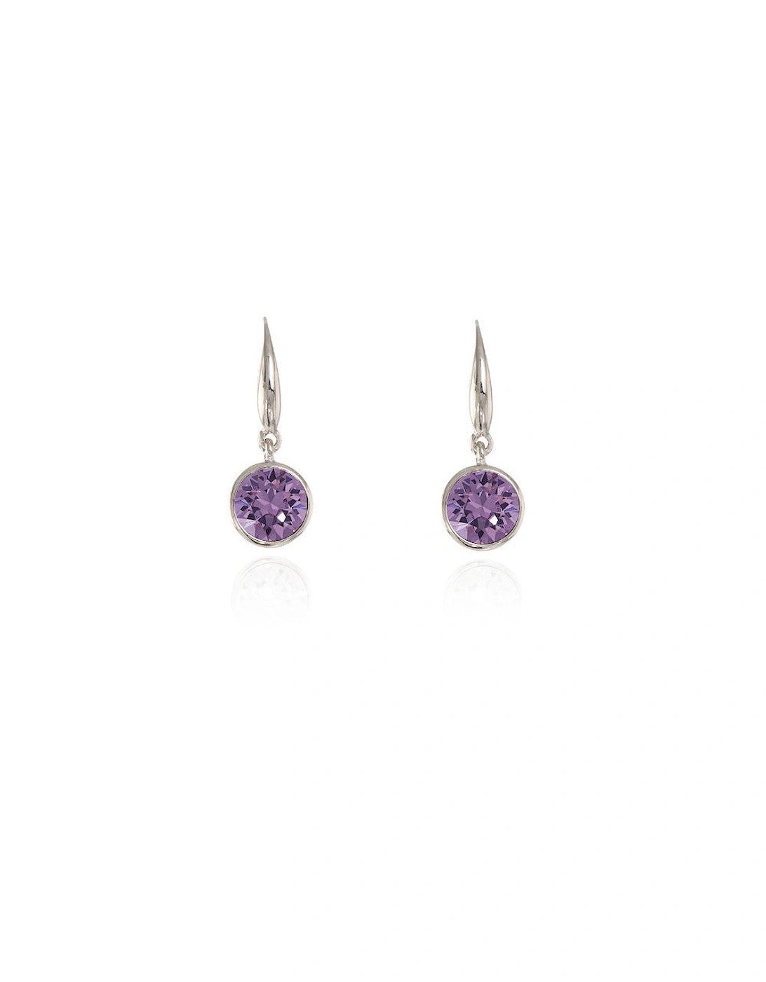 Ebba Silver Tanzanite Earrings, 6 of 5