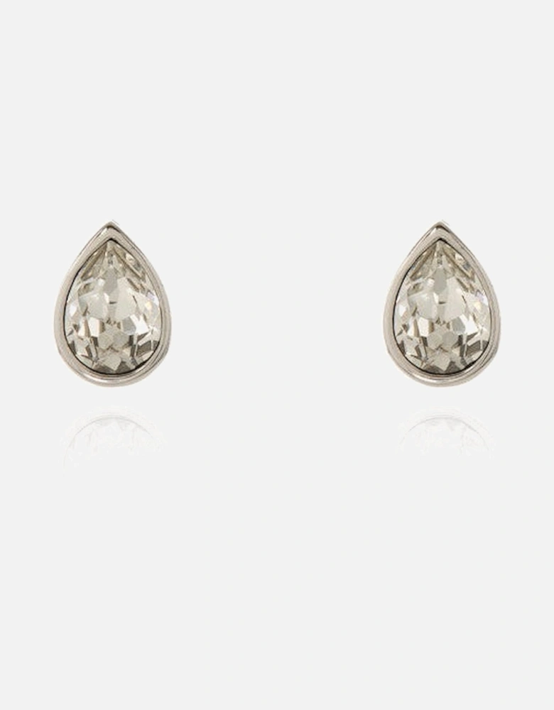 Cachet Ran Earrings Clear Crystal Platinum Plated