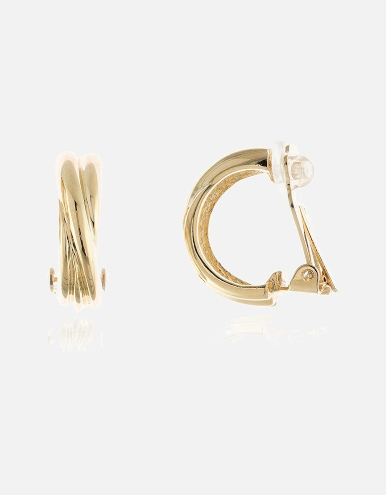 Cachet Panola Elegant  Earrings  Plated in 18ct Gold