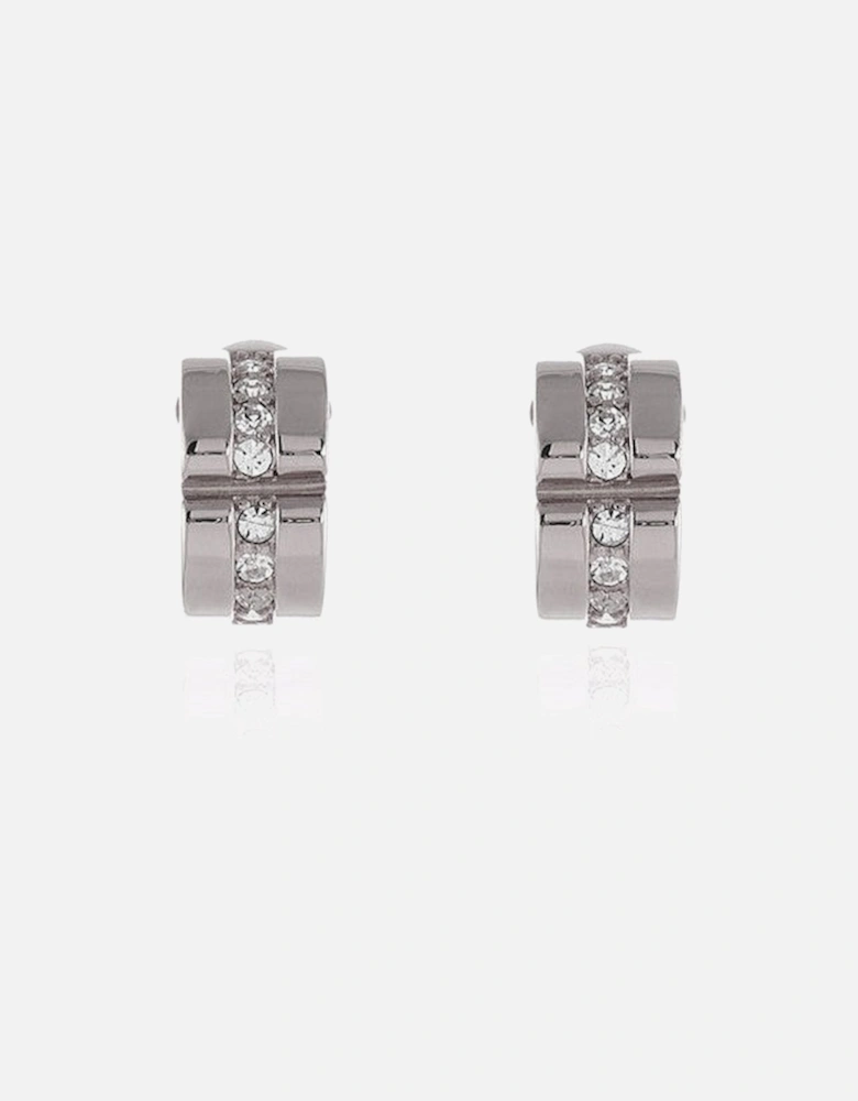 Cachet Matice Clip on Earrings Platinum plated