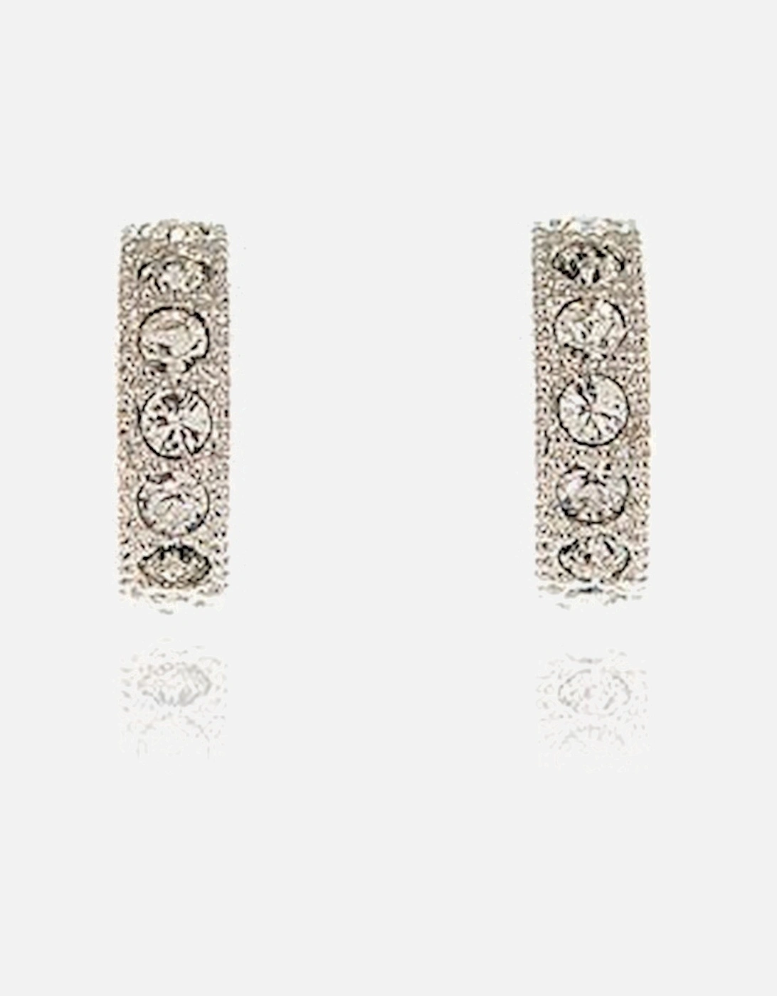 Saga 10mm Silver Earrings, 6 of 5