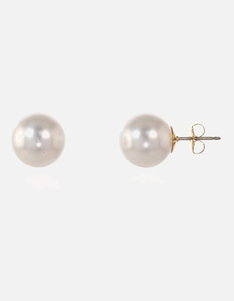 Cachet Mac 12 Earrings.White Pearl