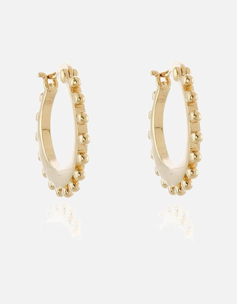 Cachet Beba Elegant Earrings Plated in 18ct Gold