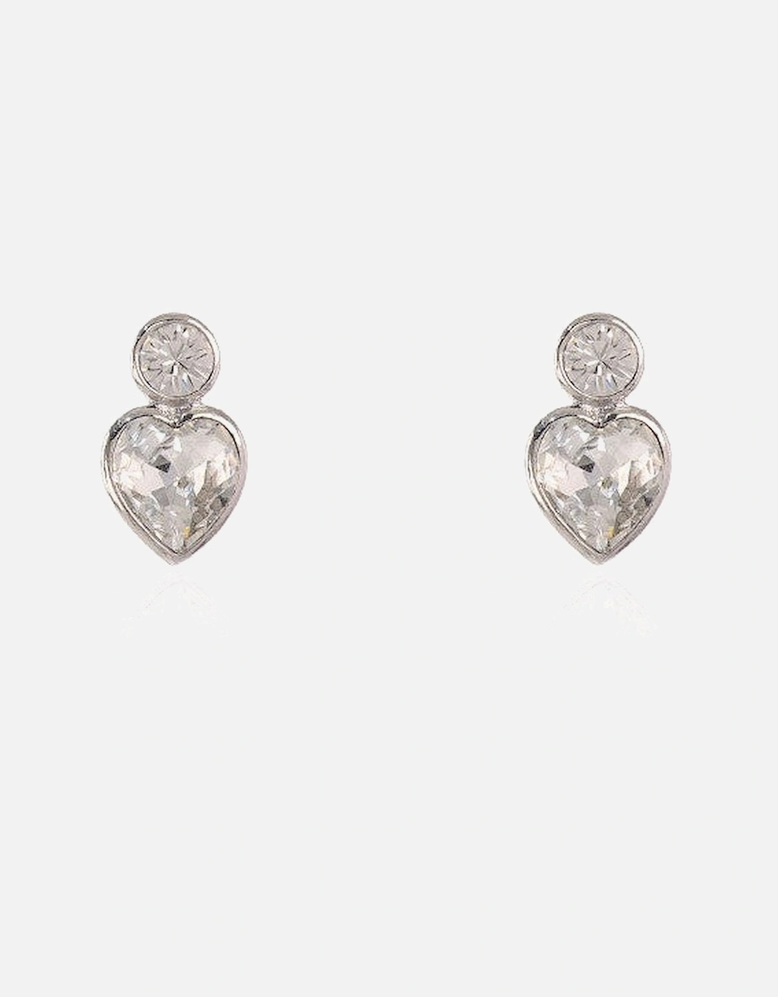 Cachet Posy Simple Earrings Platinum Plated, 4 of 3