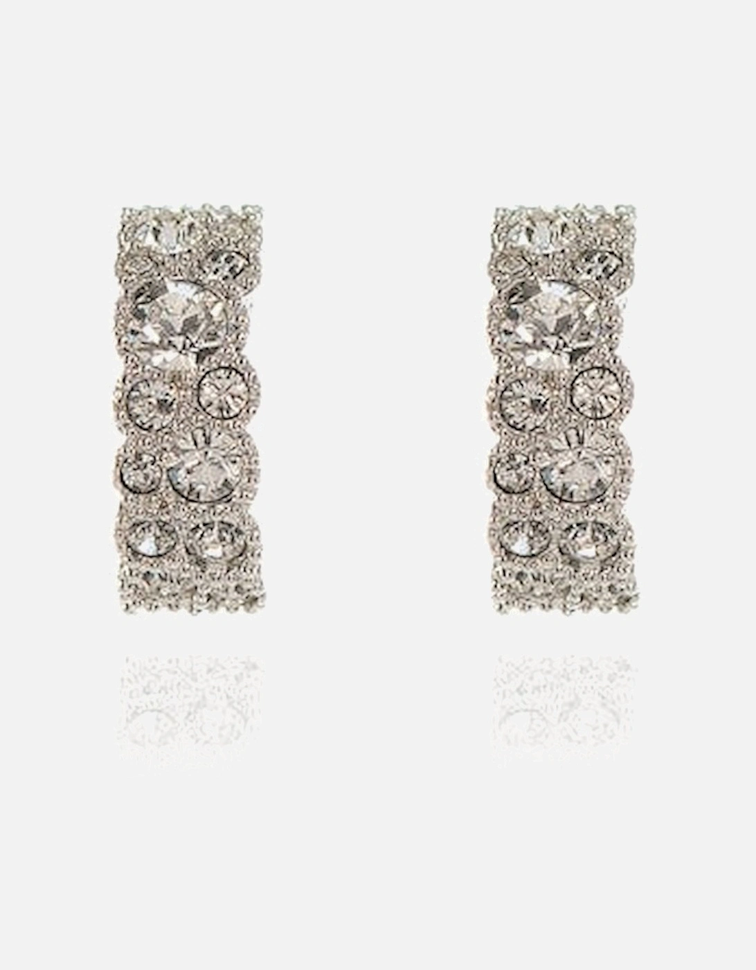 Halia 15mm Silver Earrings, 5 of 4