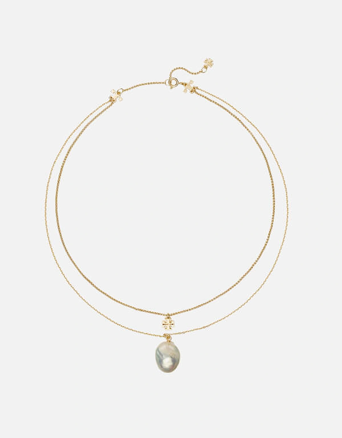 Kira Gold-Plated Freshwater Pearl Necklace, 2 of 1