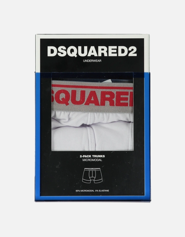 DSquared 2 Pack Trunks - White