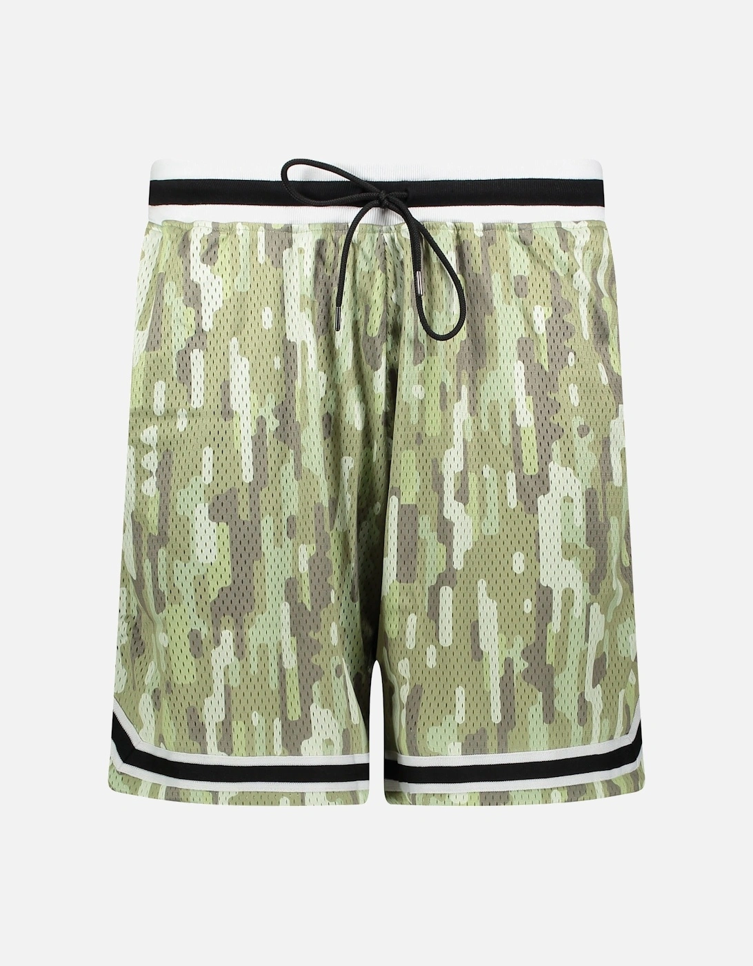 John Elliott Men's Game Shorts - Green - Size: 33/32/32