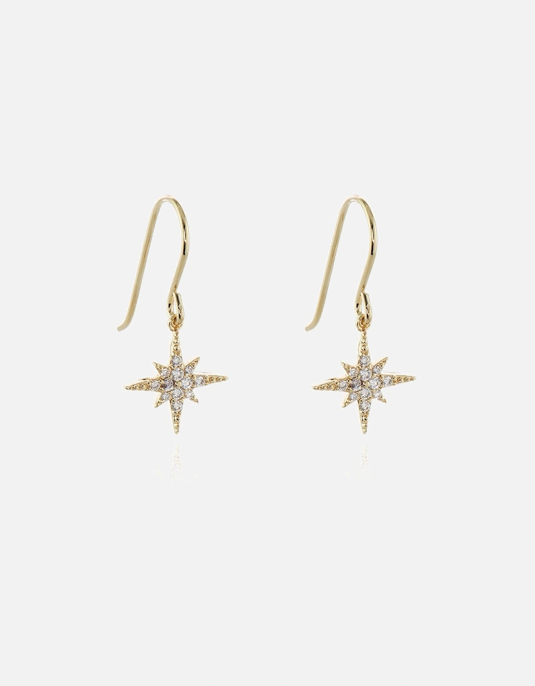 Cachet North Star FW Earrings plated in Gold, 4 of 3