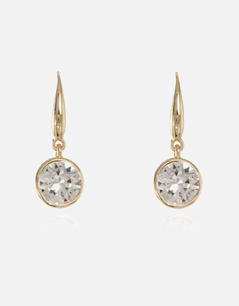 Cachet Ebba Crystal Earrings 18ct Gold Plated