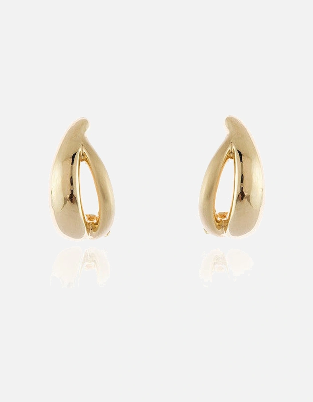 Cachet Calais Elegant Earrings  Plated in 18ct Gold, 3 of 2