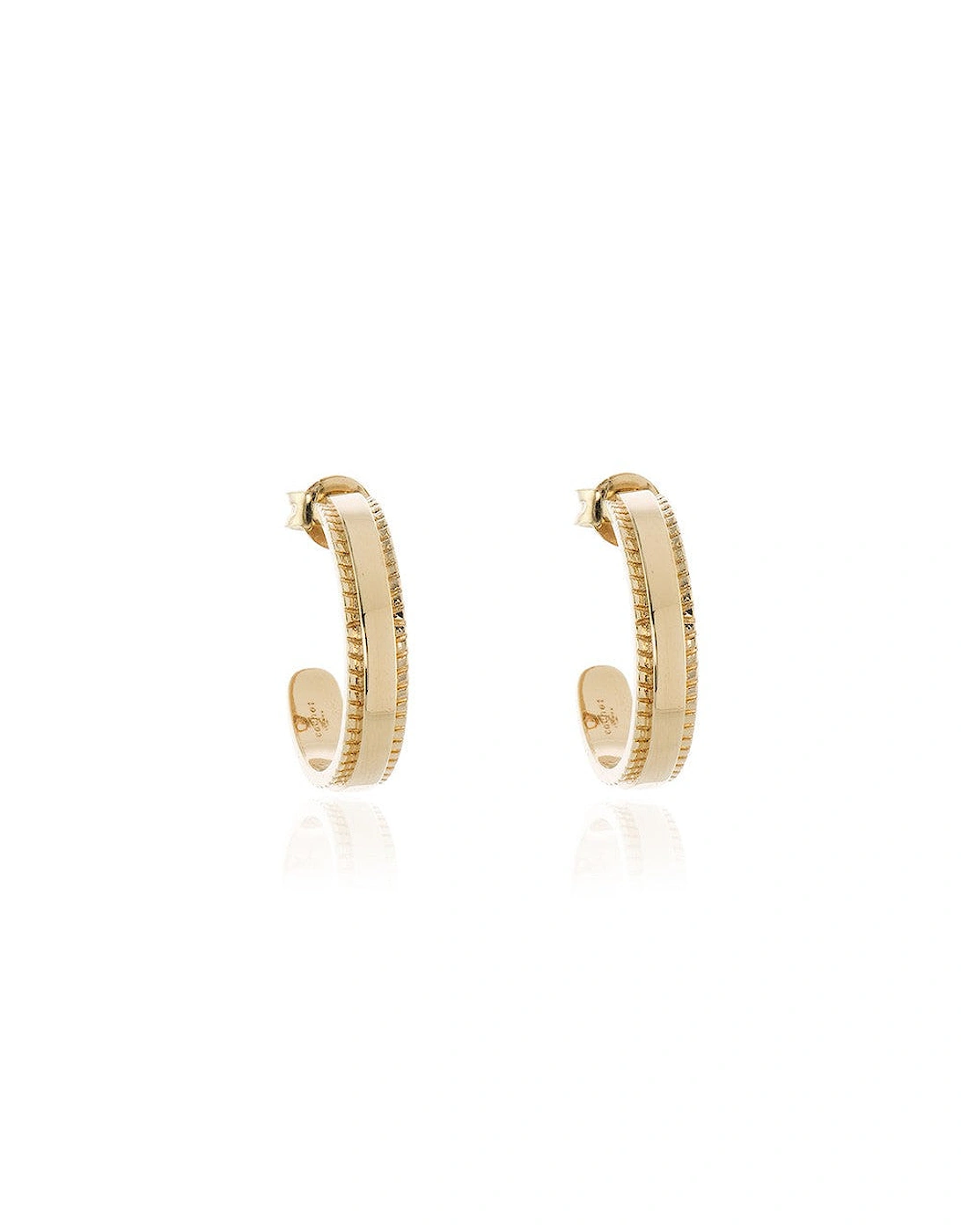 Keanu Gold Hoop Earrings, 8 of 7