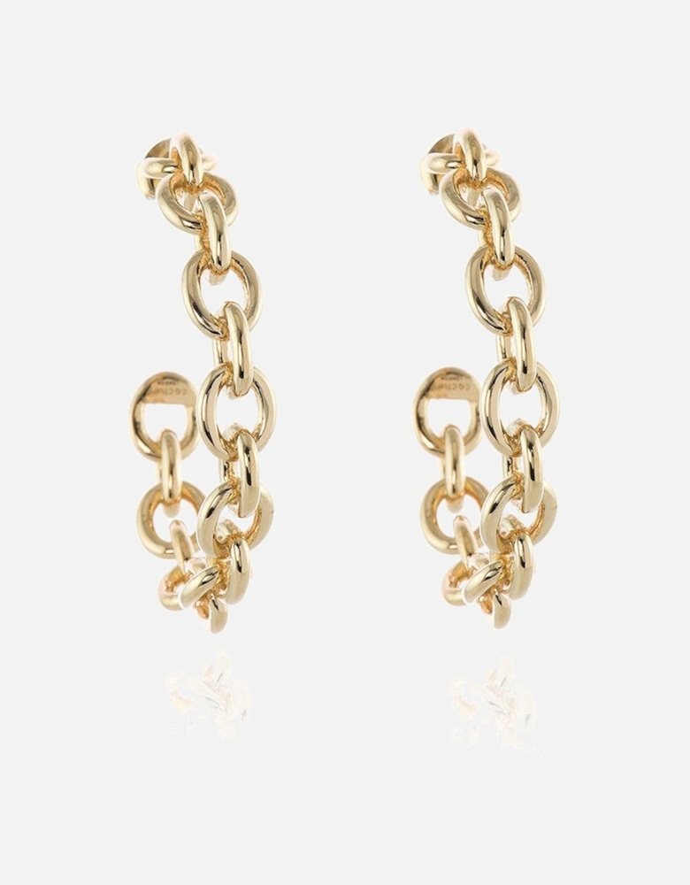 Cachet Oleta Elegant Earrings Plated in 18ct Gold