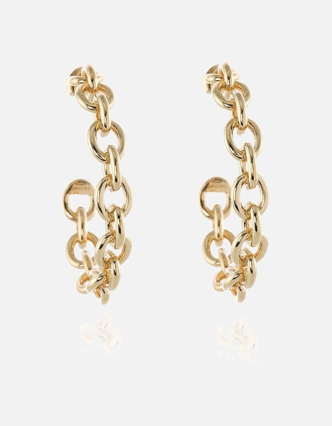 Cachet Oleta Elegant Earrings Plated in 18ct Gold, 3 of 2