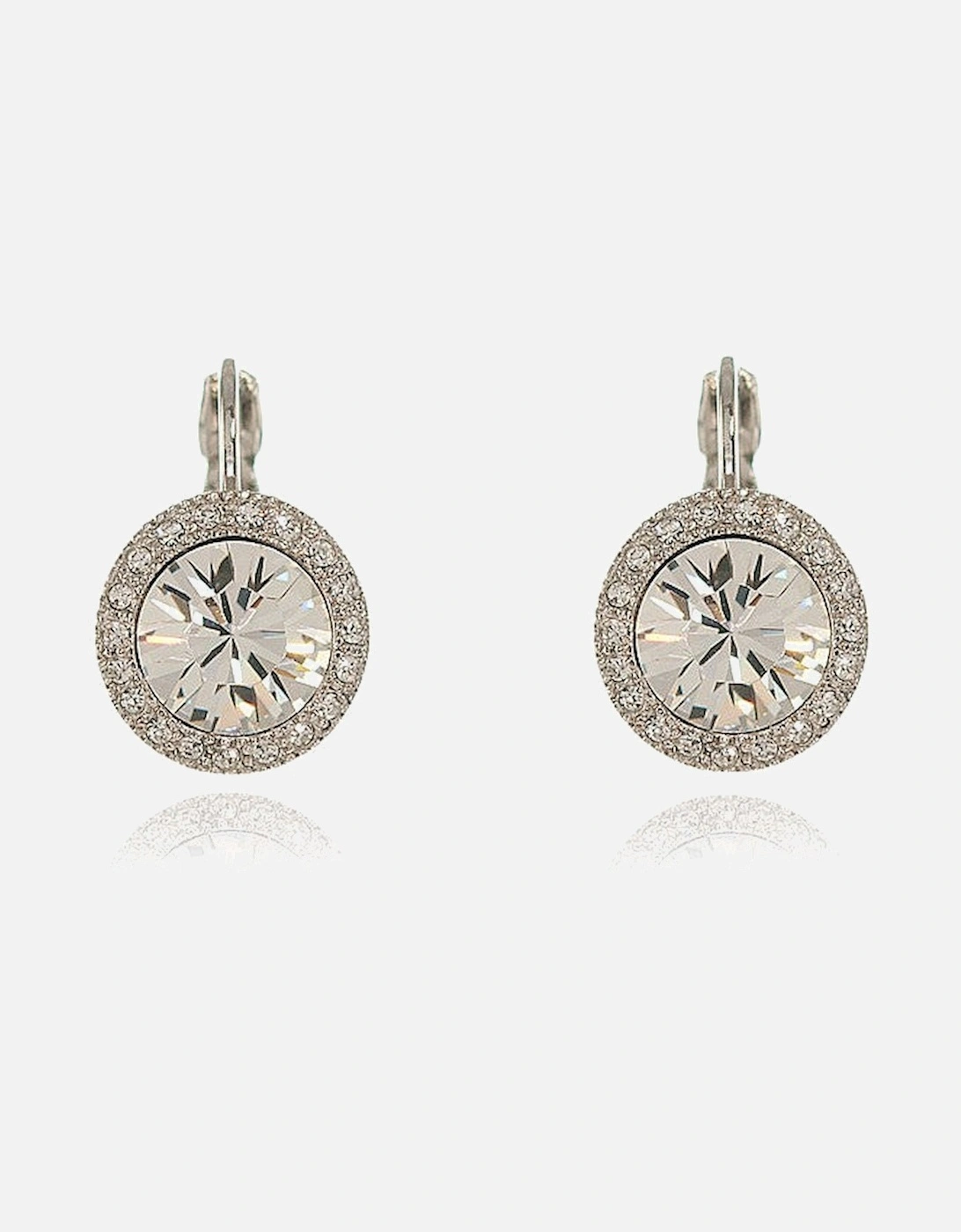 Cachet Sosie Pavee Earrings Platinum Plated, 4 of 3