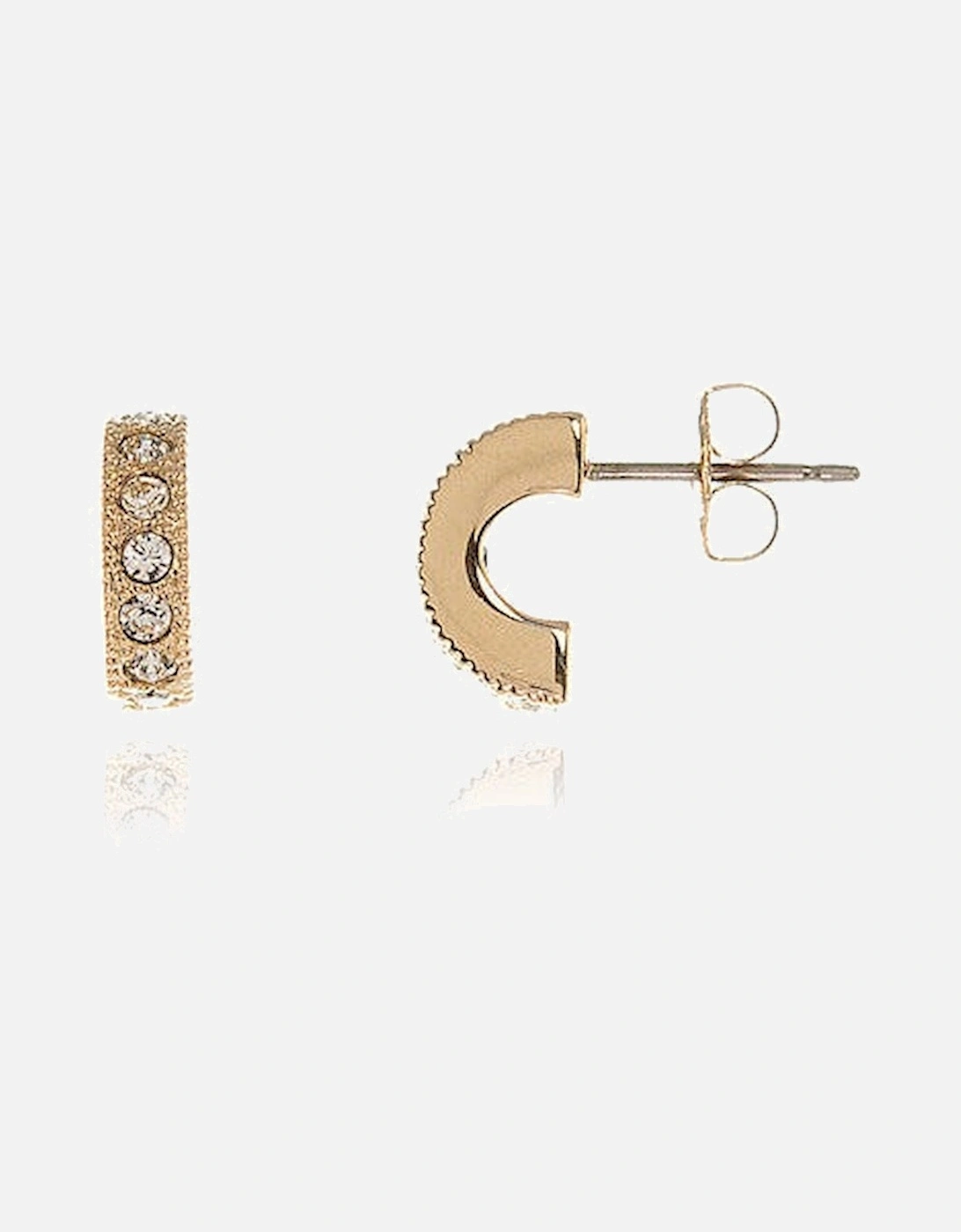 Cachet Saga 10mm Earrings 18ct Gold Plated, 4 of 3