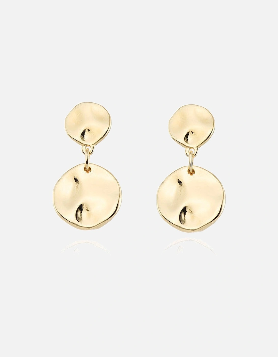 Cachet Haven Drop Earrings 18ct Gold Plated, 4 of 3