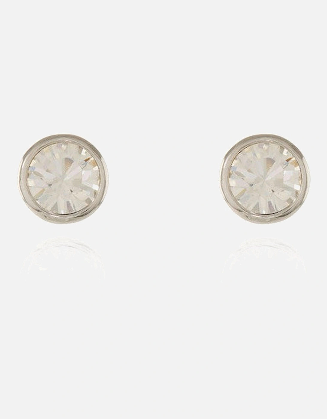 Cachet Thisbe Earrings Clear Crystal Platinum Plated, 4 of 3
