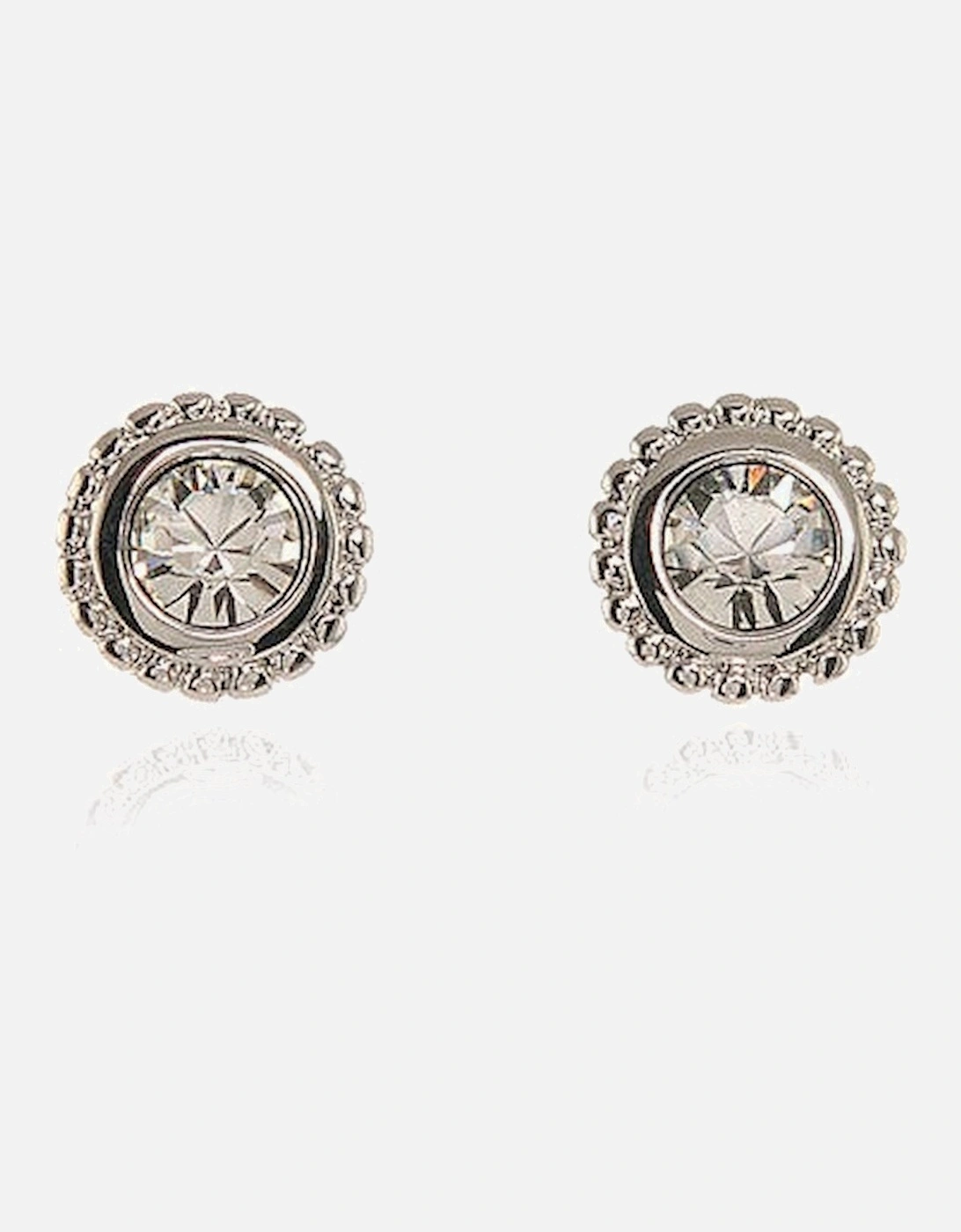 Cachet Bree Solitaire Earrings Platinum Plated, 5 of 4
