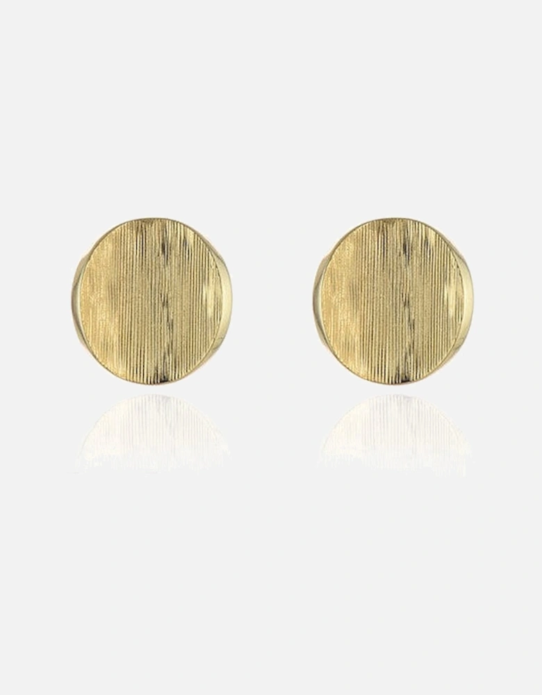 Caspain Gold Clip On Earrings