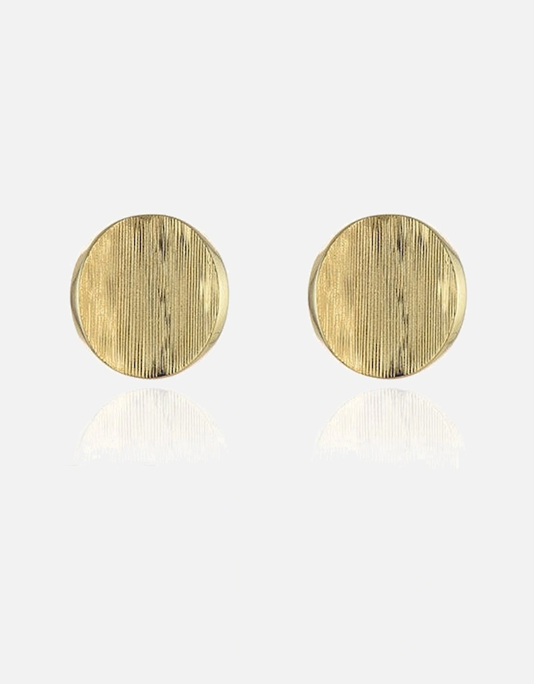 Caspain Gold Clip On Earrings, 6 of 5