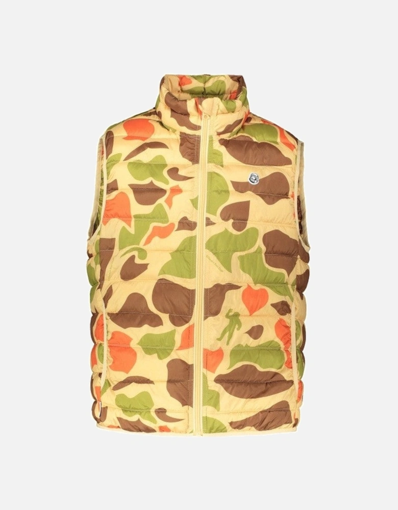 Billionaires Boys Club Camo Lightweight Vest - Beige