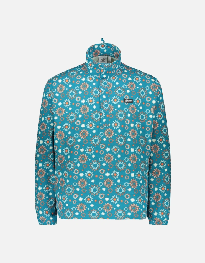 Adventure Natures Awakening All Over Print Jacket - Blue