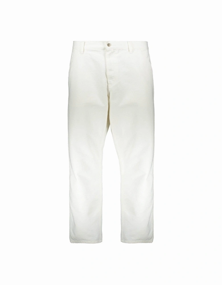 Carhartt dearborn canvas trousers - Off white
