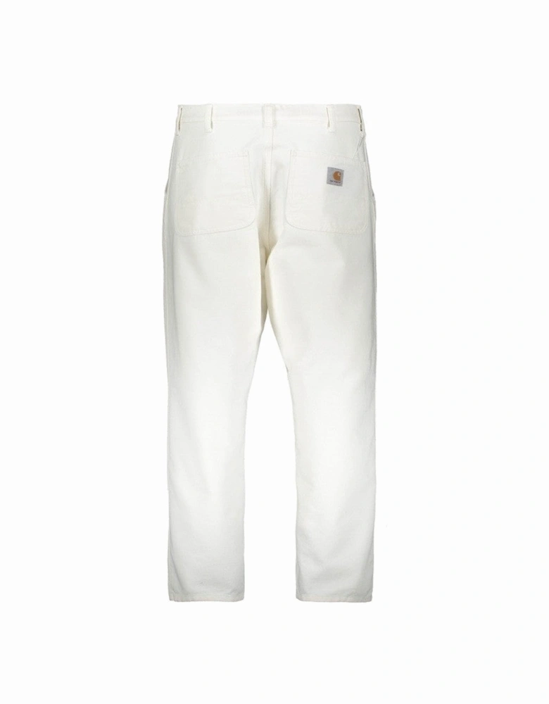 Carhartt dearborn canvas trousers - Off white