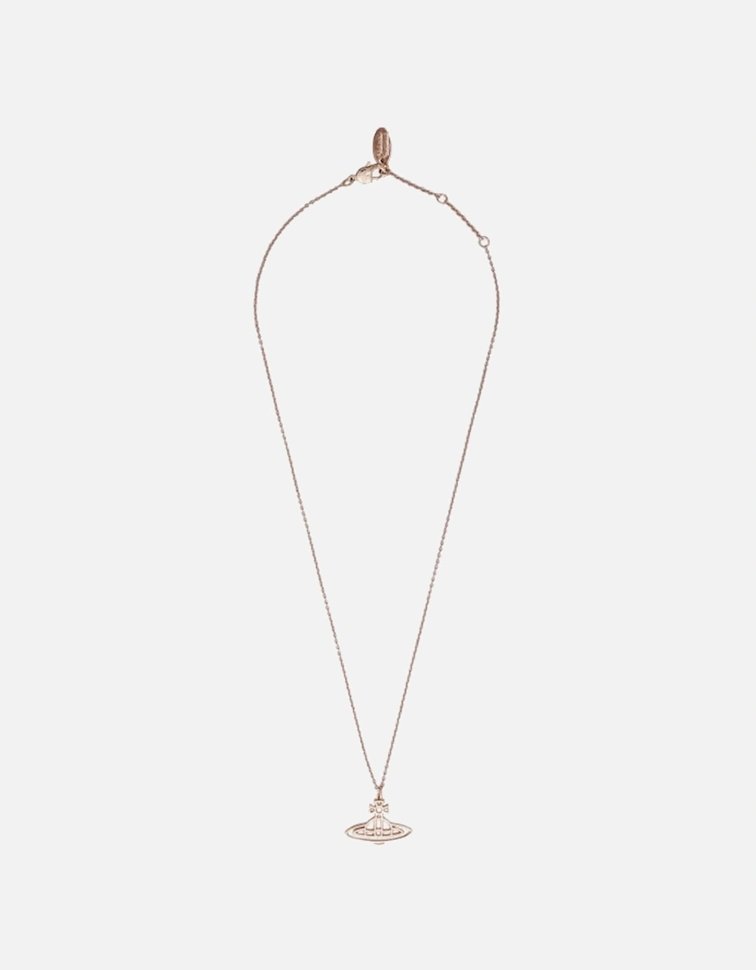 Thin Lines Flat Orb Pendant - Pink-Gold, 5 of 4
