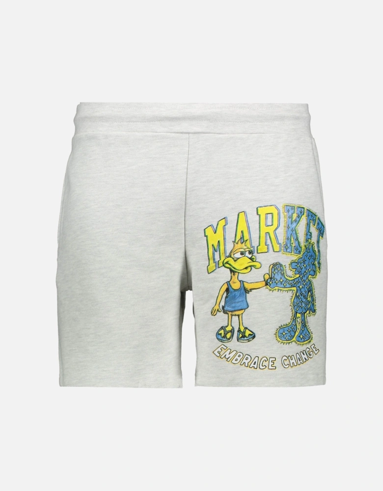 Dark & Lightduck Shorts - Ash