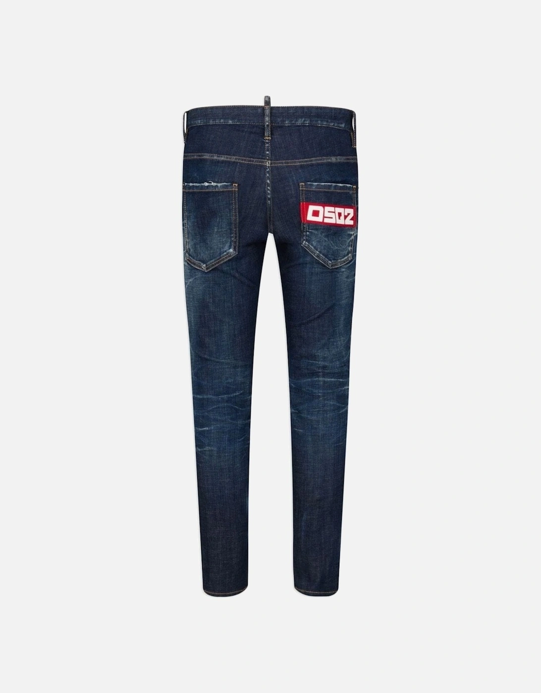 Skater Slim Cut Vintage Jeans Blue