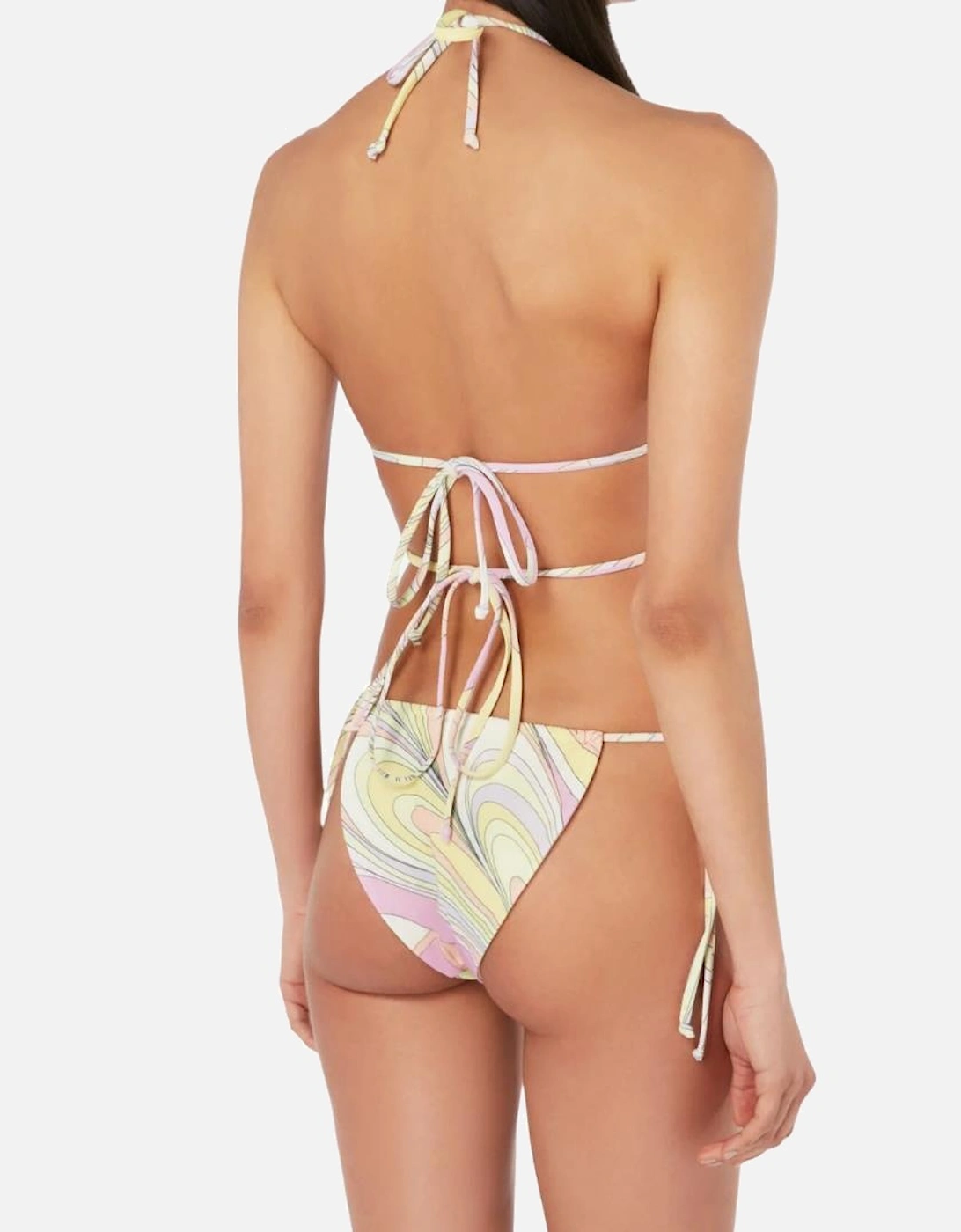 Lale Signature Print Multi-Coloured Luxe Bikini