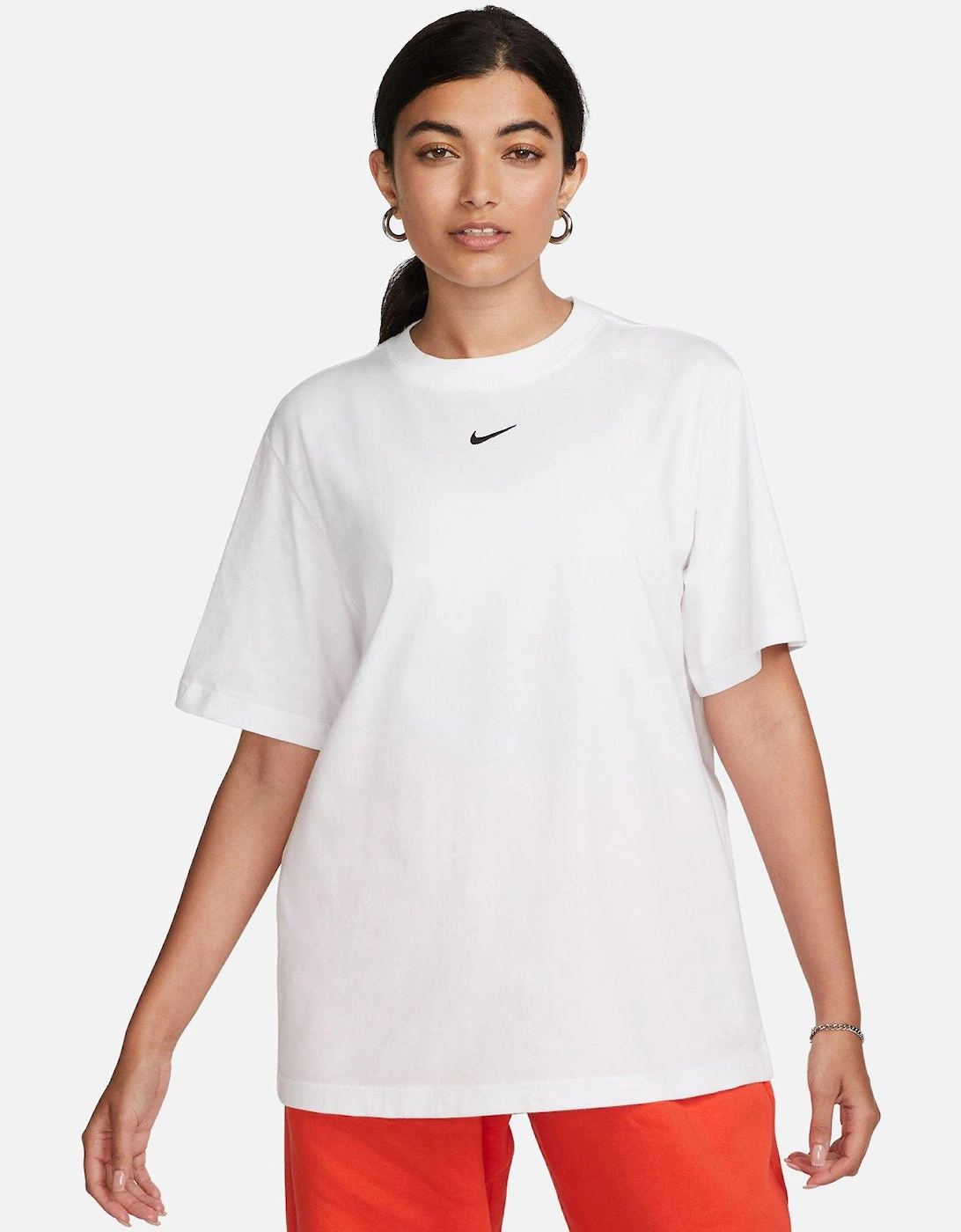 Womens Sportswear Essential T-Shirt - White, 6 of 5