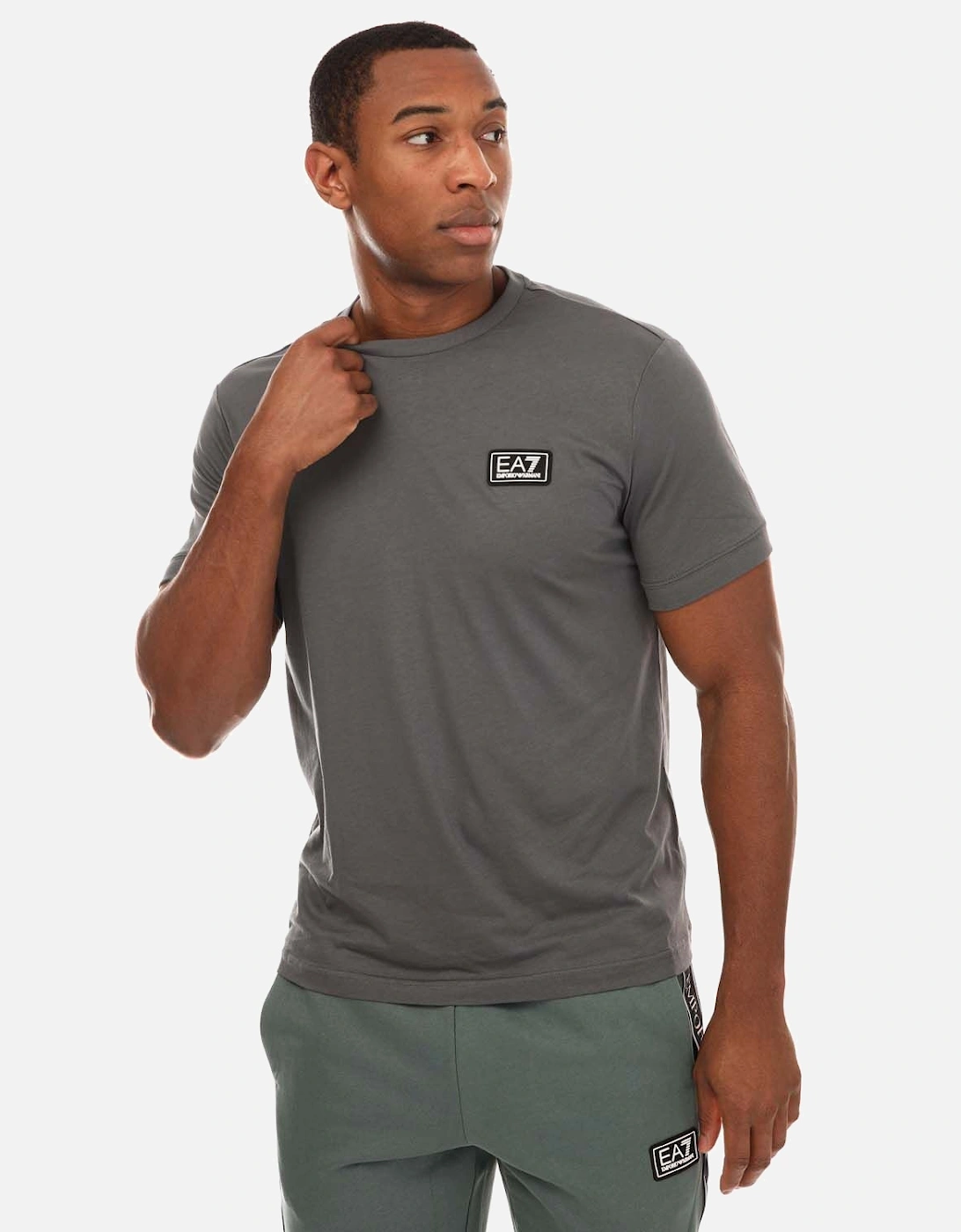 Mens Logo Series Cotton T-Shirt, 5 of 4