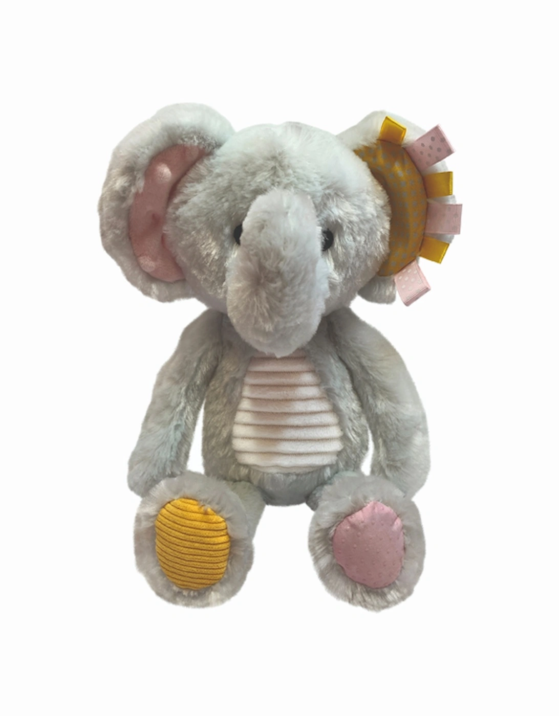 Medium Elephant Sensory Snuggable Soft Toy, 4 of 3