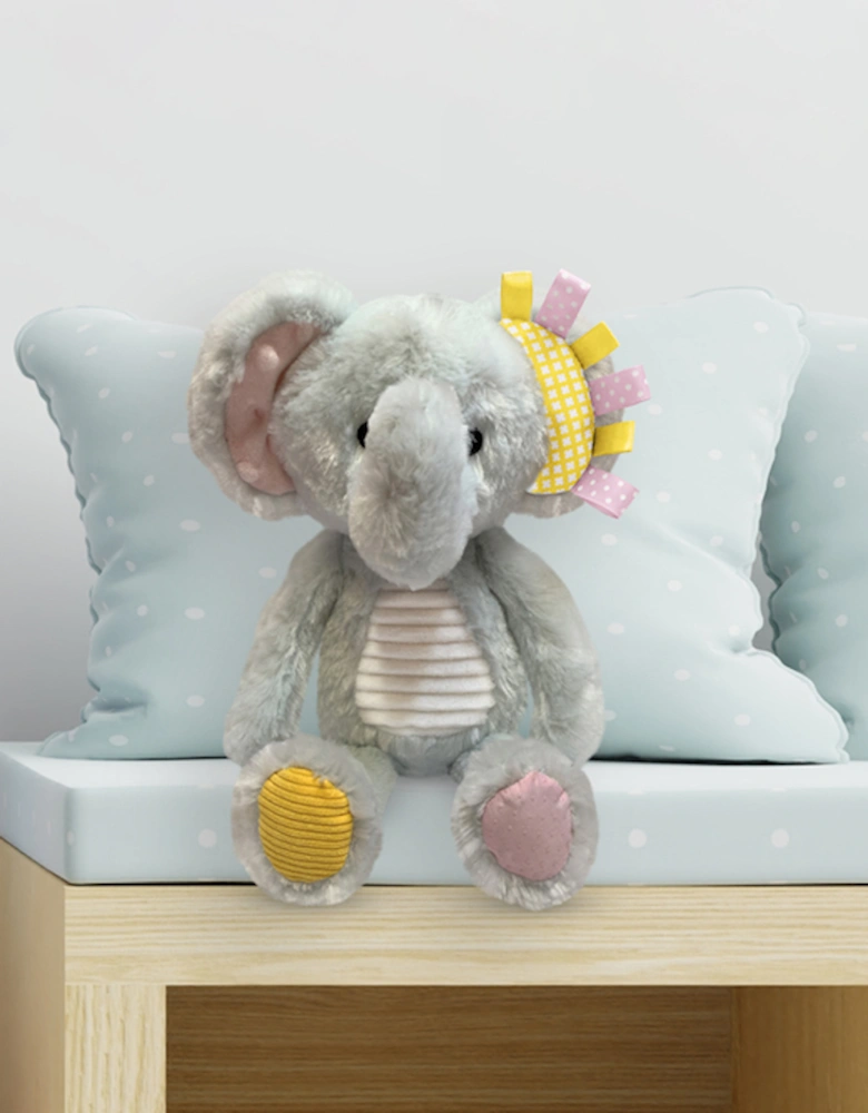 Medium Elephant Sensory Snuggable Soft Toy