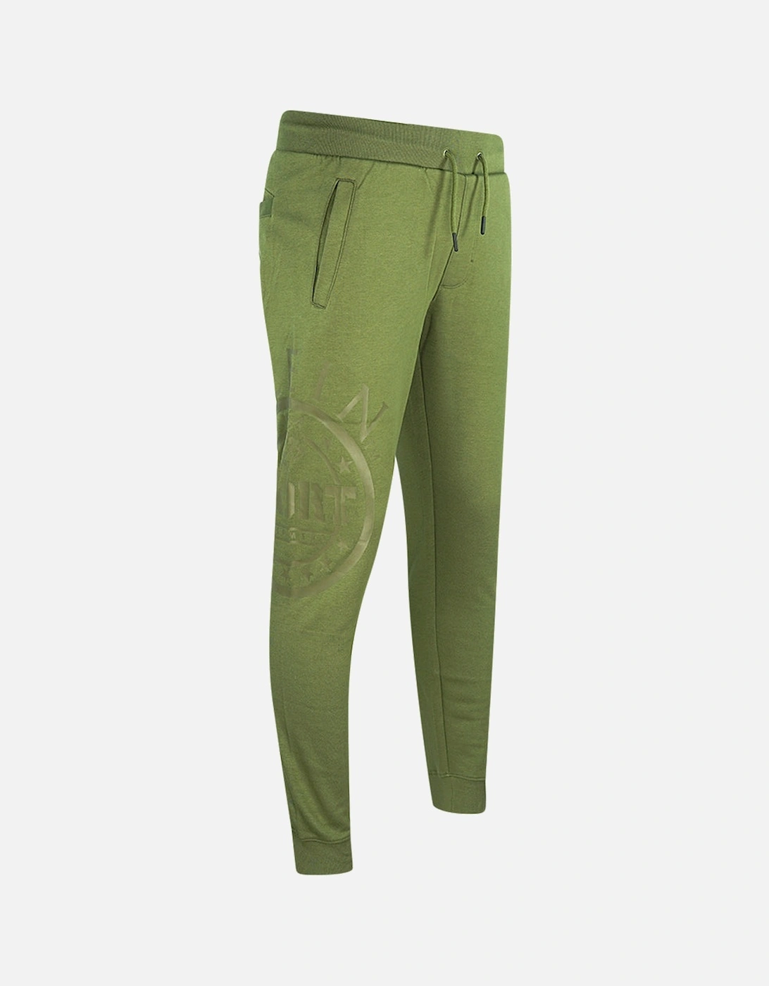 Plein Sport Equipment Logo Green Sweatpants