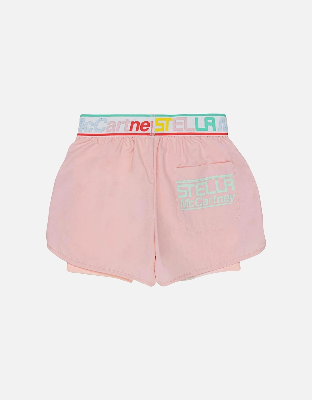 Girls Pink Sport Short