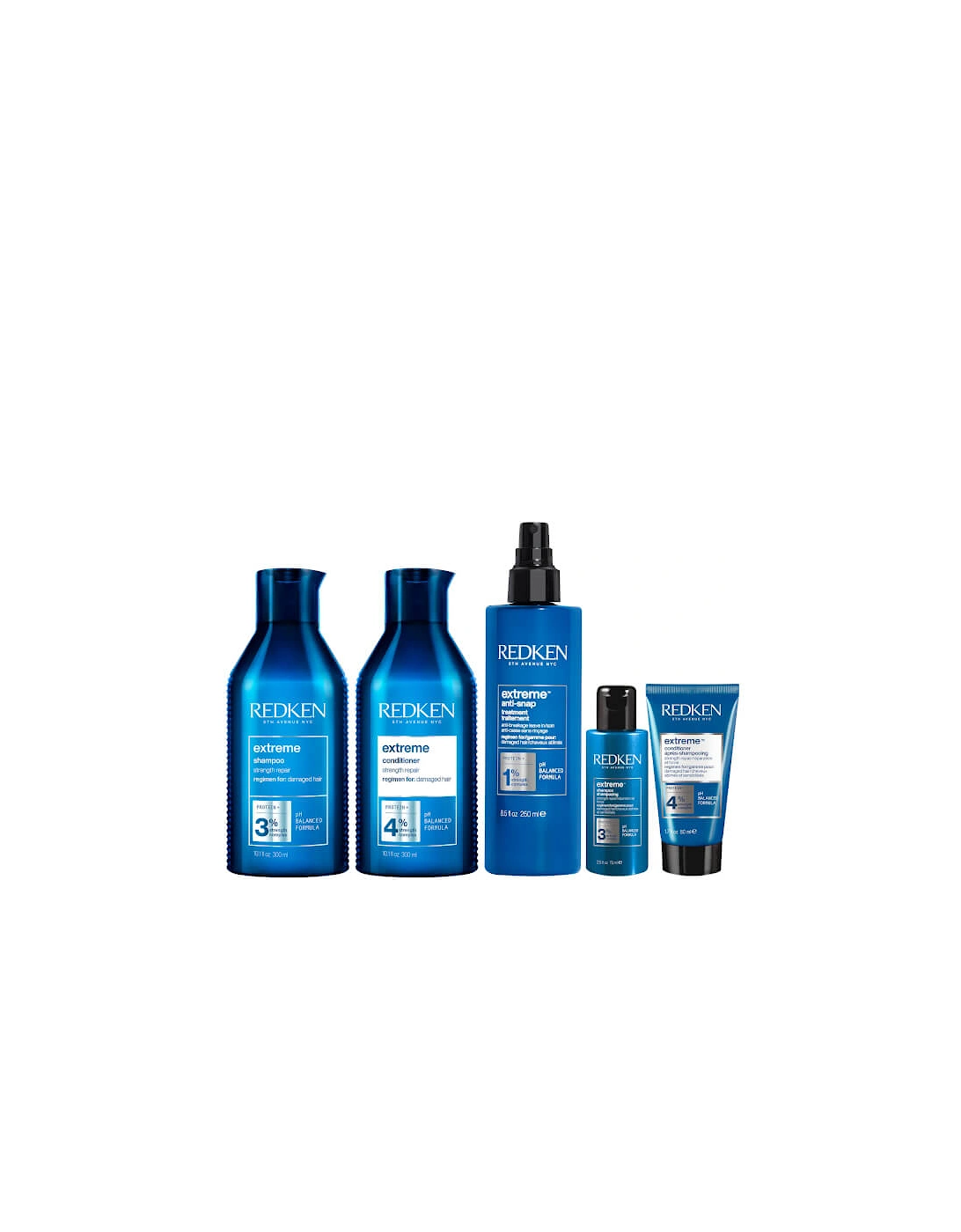 Extreme Shampoo 300ml, Conditioner 300ml, Anti-Snap 250ml + Shampoo and Conditioner Travel Sizes Bundle (Worth £81.01), 2 of 1