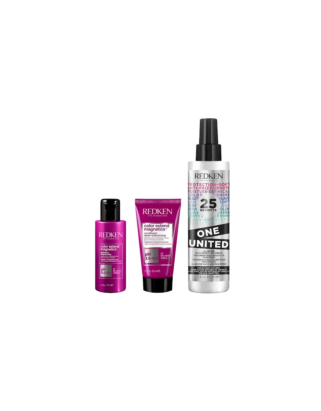 Color Extend Magnetics Shampoo and Conditioner with One United Routine Bundle for Colour Treated Hair, 2 of 1