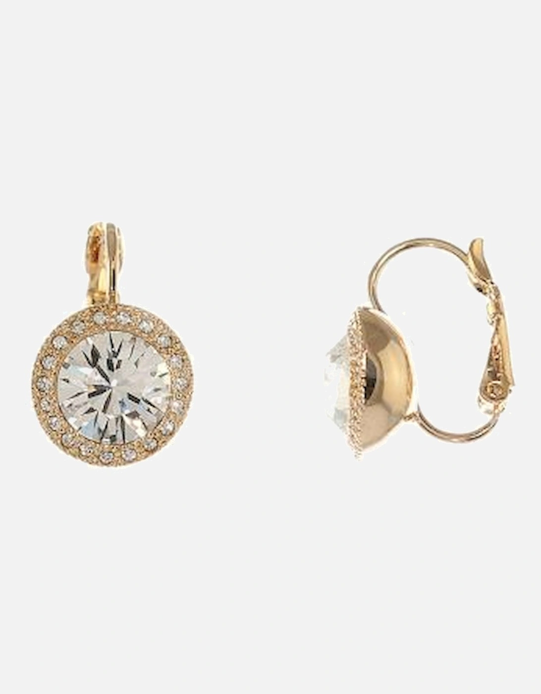 Cachet Sosie Pavee Earrings 18ct Gold Plated, 4 of 3