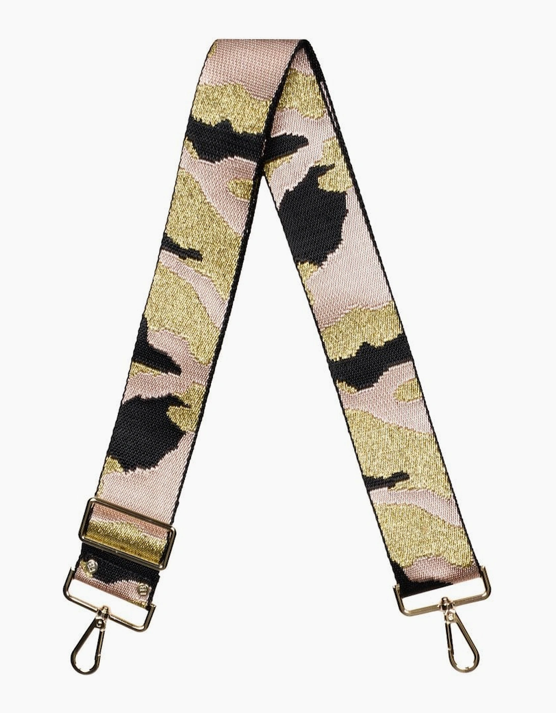 Elie Beaumont Women's Crossbody Bag Strap - Pink Camo - Size: ONE size