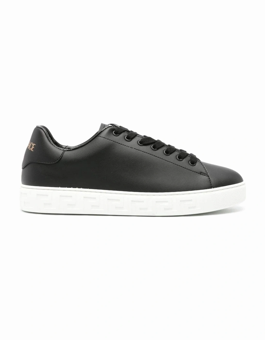 Leather Low Sneakers Black, 5 of 4