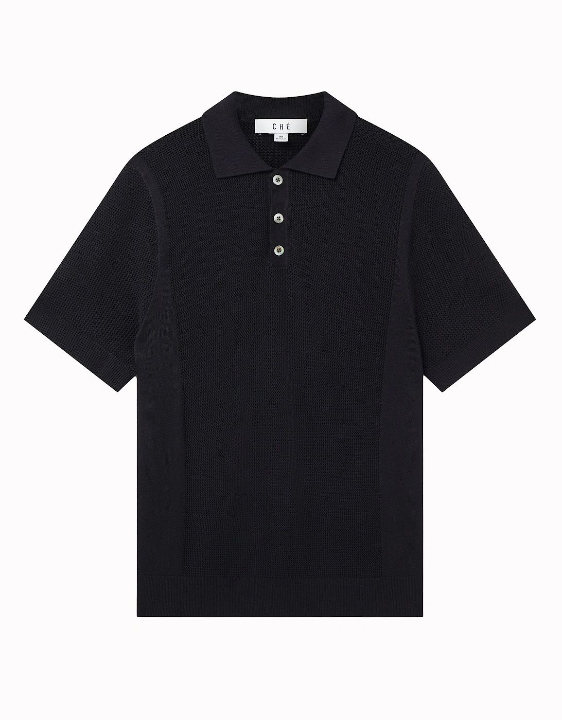 Marley Navy Knitted Polo