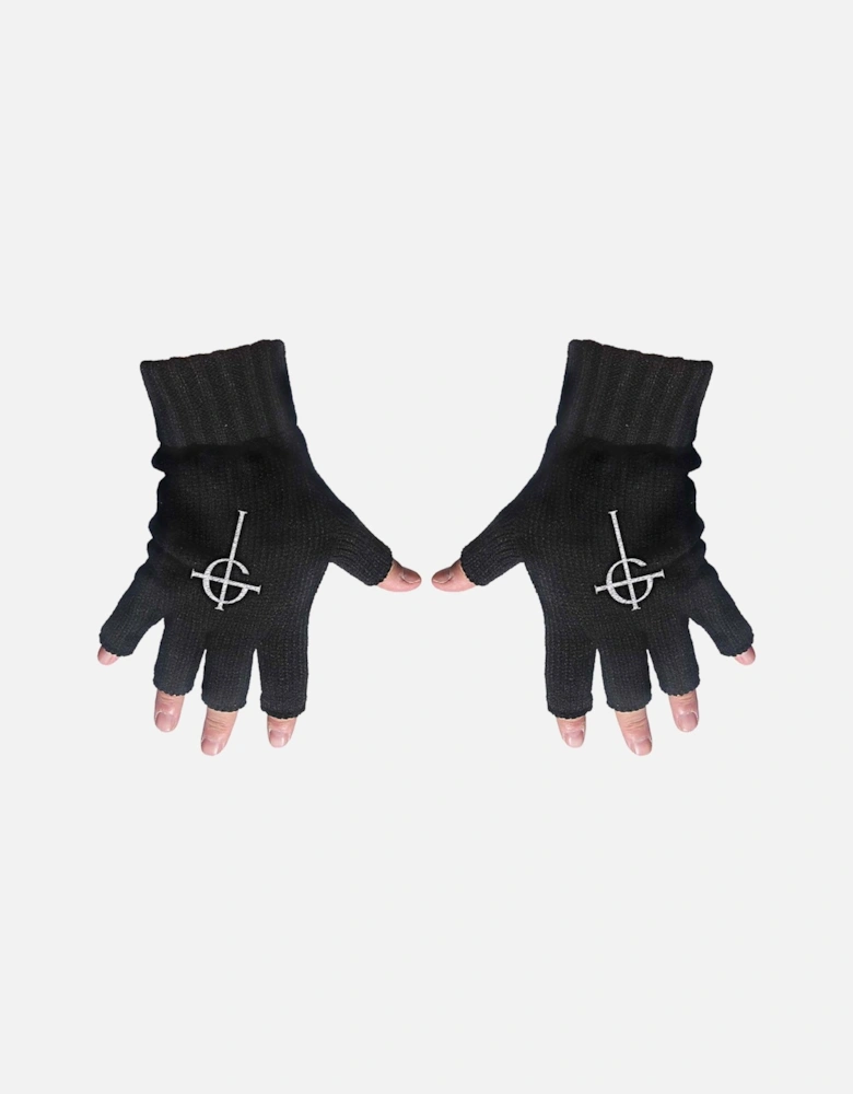 Unisex Adult Cross Fingerless Gloves