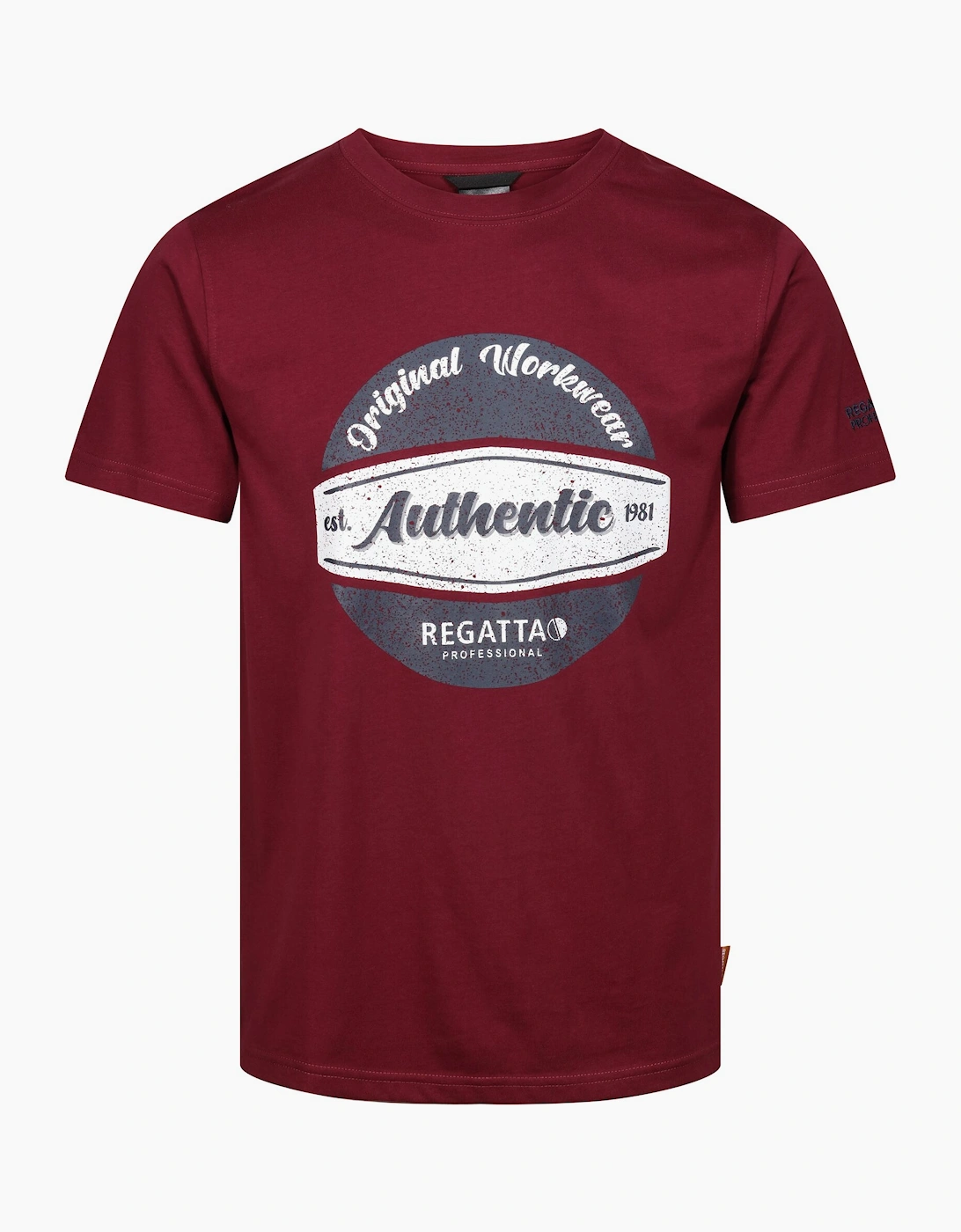Regatta Men's Red Professional Cotton T-Shirt - Size: 46
