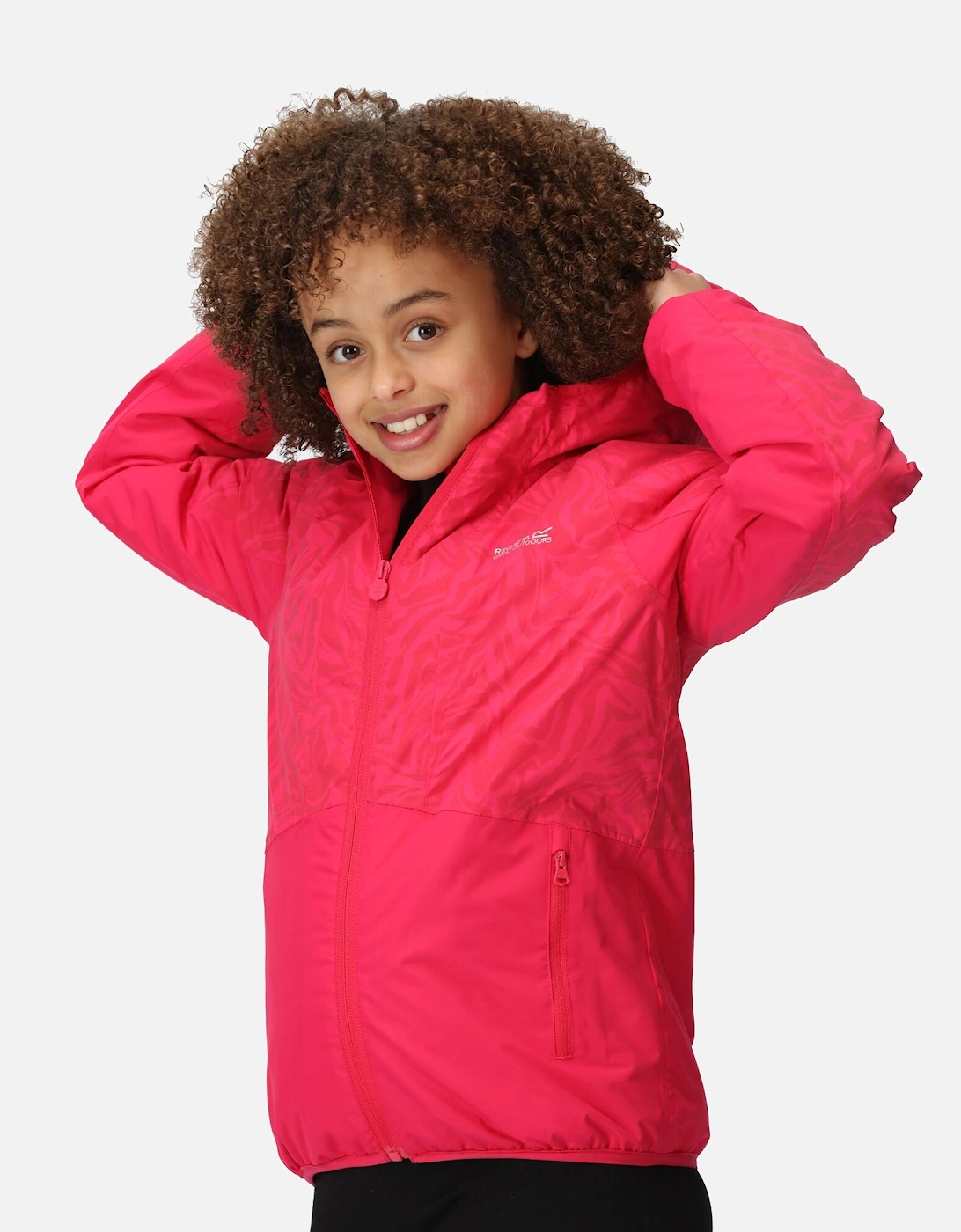 Childrens/Kids Volcanics VII Reflective Waterproof Jacket