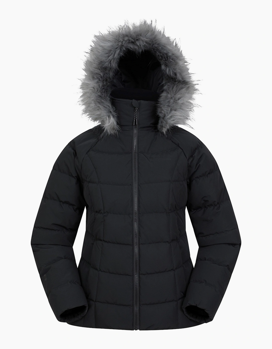 Mountain Warehouse Women's Black / Isla Extreme Short Down Jacket - Size 10